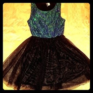 Divided by H&M Mermaid Sequin & Tulle Party Dress